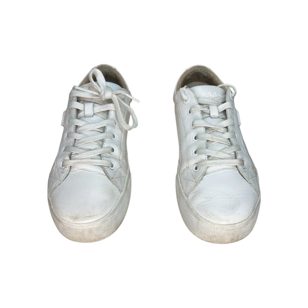 Taos Footwear Plim Soul Lux White Leather Sneakers Shoes Women's 10 PLX-13994A - Picture 9 of 12